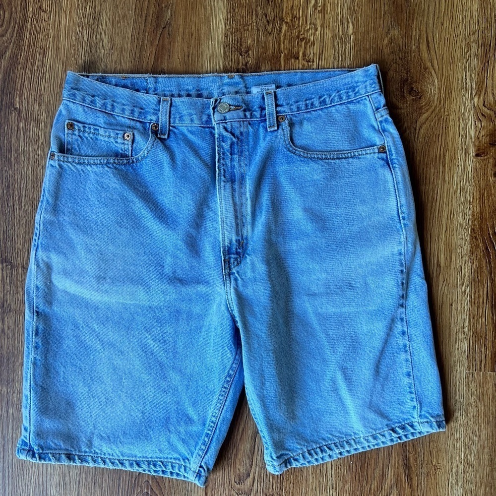 Levi's Light Blue Jean Shorts Classic Denim Style